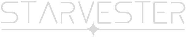 Starvester - логотип игры