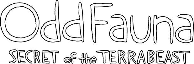 OddFauna: Secret of the Terrabeast - логотип игры
