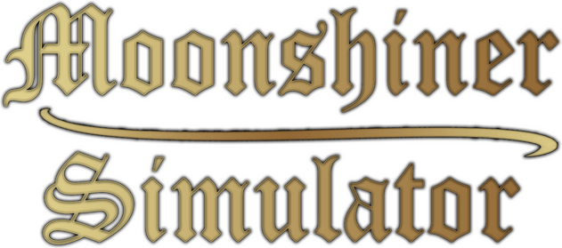 Moonshiner Simulator - логотип игры