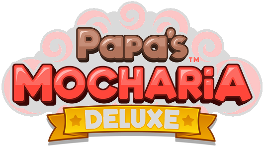 Papa's Mocharia Deluxe - логотип игры