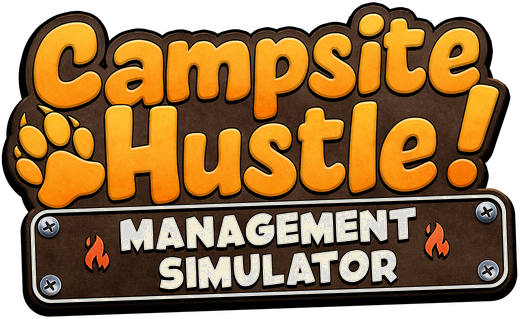 Campsite Hustle! - Management Simulator - логотип игры