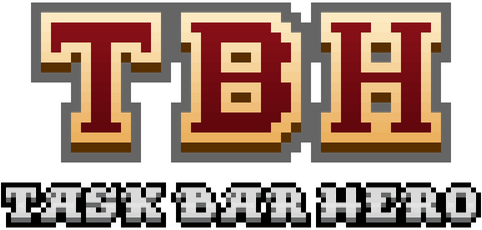TBH: Task Bar Hero - логотип игры
