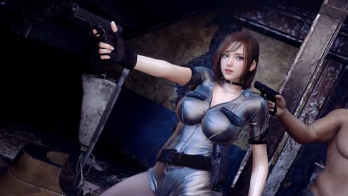 The Endless Abyss: A Busty Cop's Corrupted Soul - скриншот 1