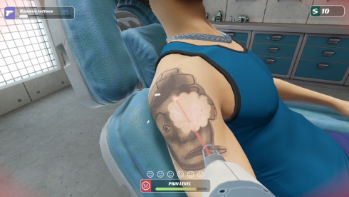 Tattoo Removal Simulator - скриншот 1
