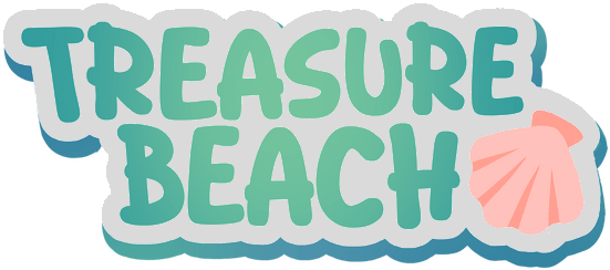 Treasure Beach - логотип игры