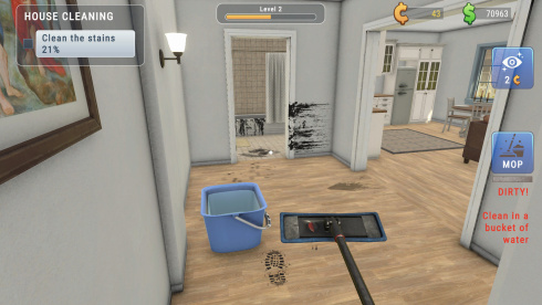House Cleaner Simulator - скриншот 4