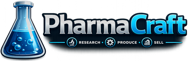 Pharma Craft - логотип игры
