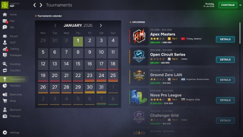 Esports Manager 2026 - скриншот 6