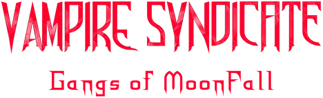 Vampire Syndicate: Gangs of MoonFall - логотип игры