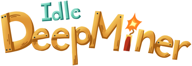 Idle DeepMiner - логотип игры