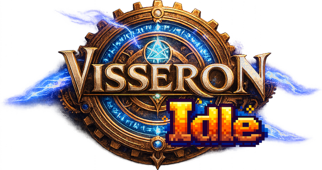 Visseron Idle - логотип игры