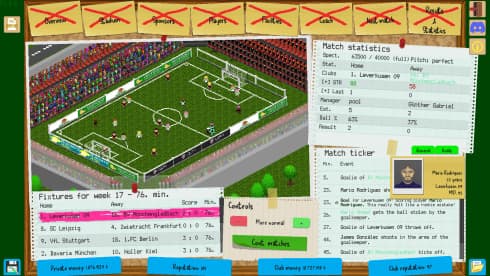 Boeckham's Football Manager - скриншот 3