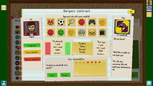 Boeckham's Football Manager - скриншот 6