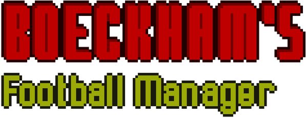 Boeckham's Football Manager - логотип игры