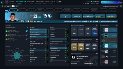 Tennis Manager 26 - скриншот 2