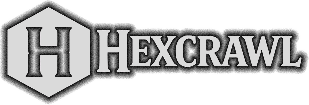 HEXCRAWL - логотип игры