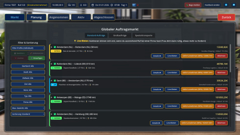 European Seafreight Tycoon - скриншот 2