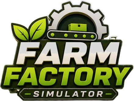 Farm Factory Simulator - логотип игры