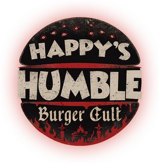 Happy's Humble Burger Cult - логотип игры