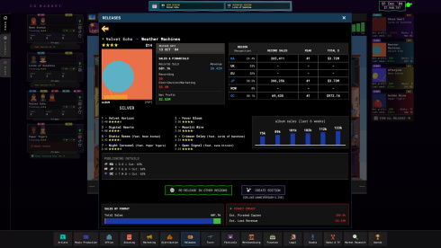 CD Market - Music Label Sim - скриншот 2