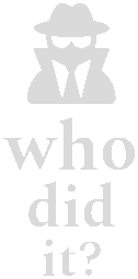 Who Did It? - логотип игры