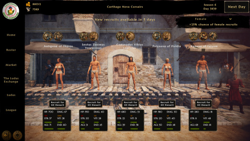 Ludus Magnatus: Gladiator Manager Simulator - скриншот 6
