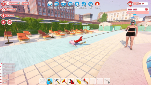 Waterpark Simulator по сети - скриншот 2