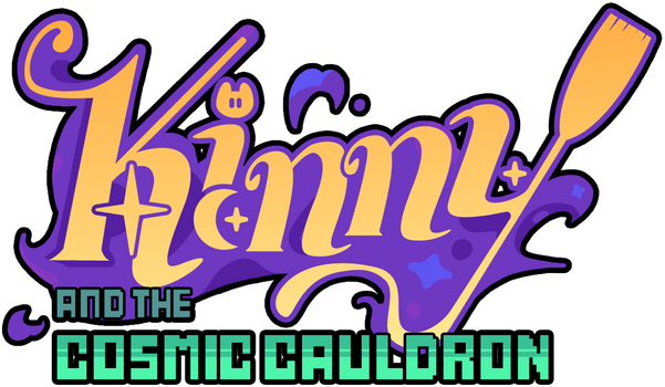 Kinny and the Cosmic Cauldron - логотип игры