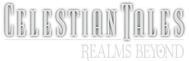 Celestian Tales: Realms Beyond logo