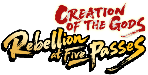 CREATION OF THE GODS: Rebellion at Five Passes - логотип игры
