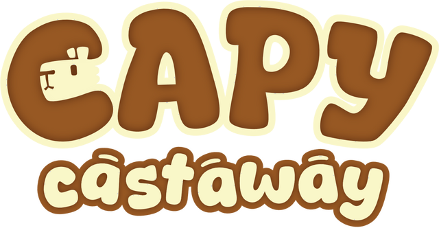 Capy Castaway - логотип игры