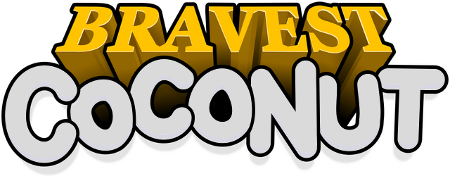 Bravest Coconut - логотип игры
