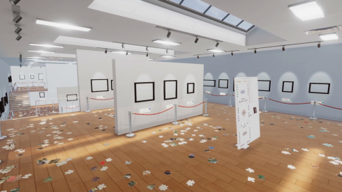 Cleaning Up The Puzzle Gallery - скриншот 1