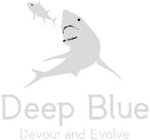Deep Blue: Devour and Evolve - логотип игры