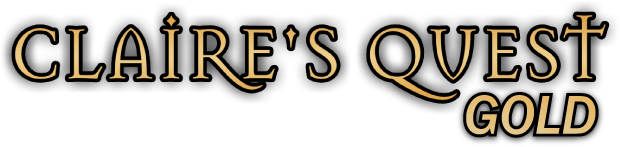 Claire's Quest: GOLD - логотип игры