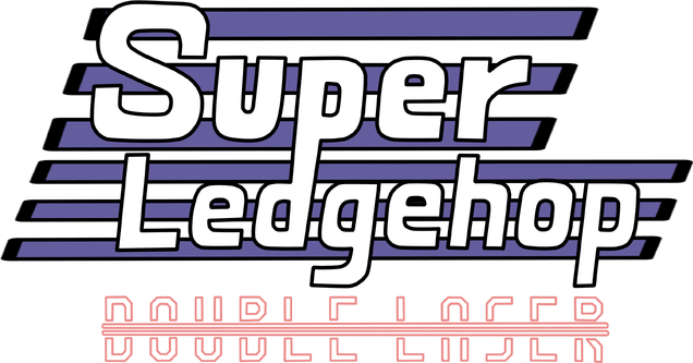 Super Ledgehop: Double Laser - логотип игры