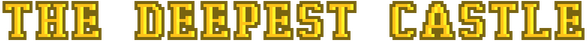 THE DEEPEST CASTLE - логотип игры