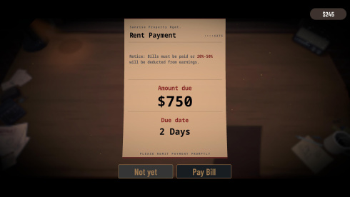 Bills Must Be Paid - скриншот 2