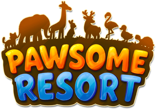 Pawsome Resort - логотип игры