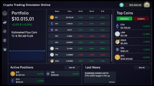 Crypto Trading Simulator - скриншот 2