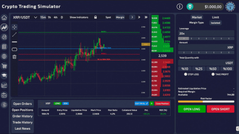 Crypto Trading Simulator - скриншот 5