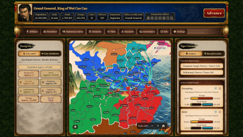 Three Kingdoms Classic - скриншот 1