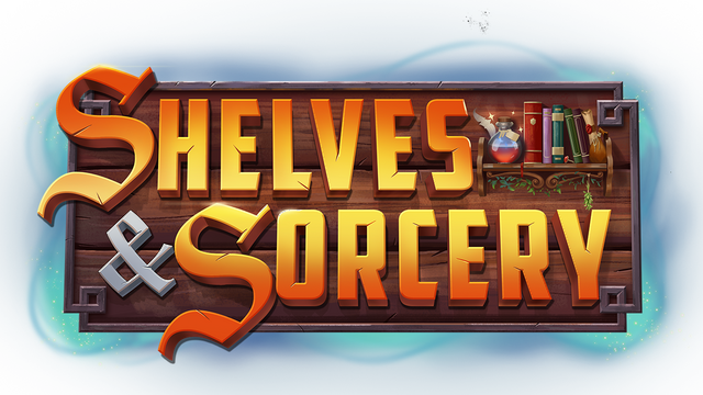 Shelves and Sorcery: Tidy Up the Enchanted Shop - логотип игры