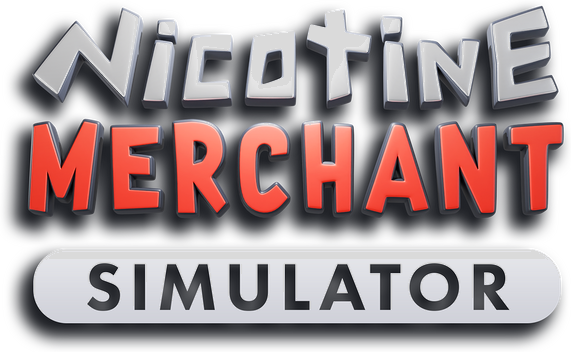Nicotine Merchant Simulator - логотип игры