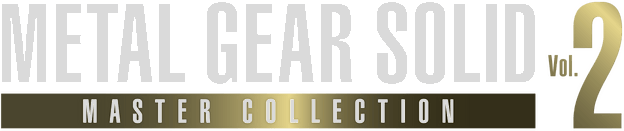 METAL GEAR SOLID: MASTER COLLECTION Vol.2 - логотип игры