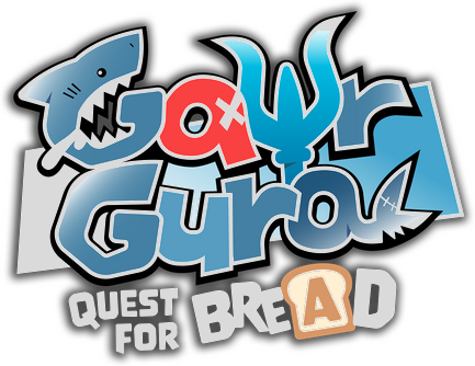 Gawr Gura: Quest for Bread - логотип игры