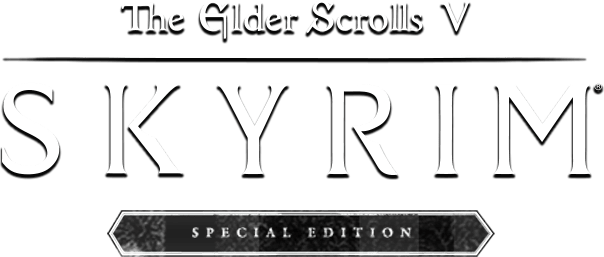 The Elder Scrolls 5: Skyrim Special Edition - логотип игры