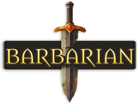 Barbarian - логотип игры