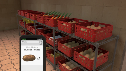 Order Picker Simulator - скриншот 1