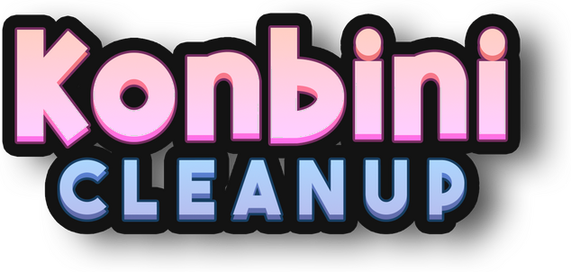 Konbini Cleanup - логотип игры